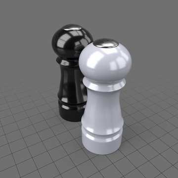 Salt and pepper shakers