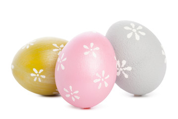 easter background. isolated on white