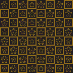 Vector flower seamless pattern background.  texture for backgrounds. seamless texture for wallpapers, textile, wrapping. Eps 10.