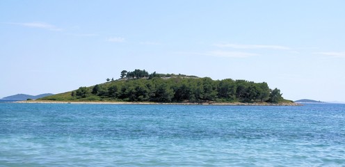 croatian coastline in Dalmatia
