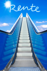 escalator sky rente german retirement