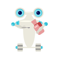 Home robot for housework