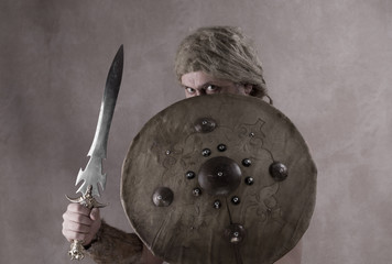 ancient warrior, gladiator, viking