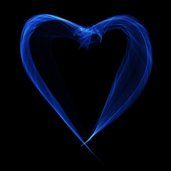 Happy Valentine's Day.  neon heart sign