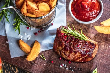 Steak Gericht