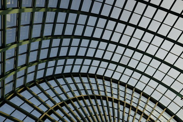 circular glass ceiling