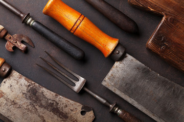 Vintage kitchen utensils