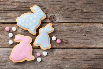 Easter gingerbread cookies