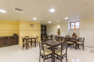 Dining room in the business center