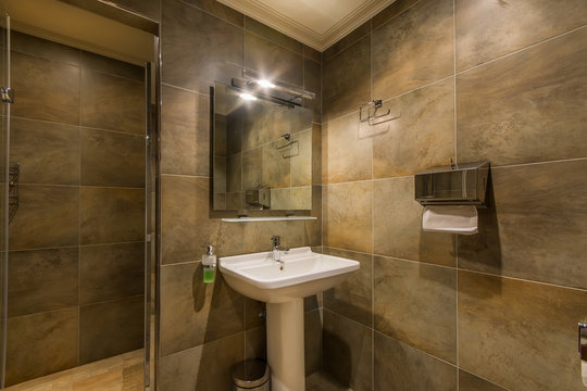 Office Bathroom Interior