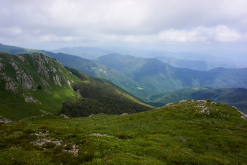 Naklejka premium Mountain view 1, WŁOCHY / Campaiana