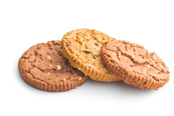 Sweet chocolate cookies.