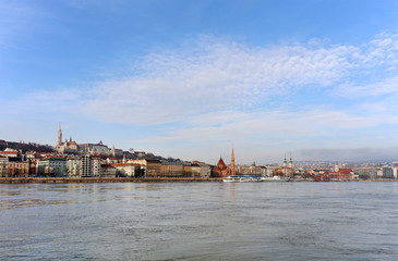 Danube River in Budapest, Europe