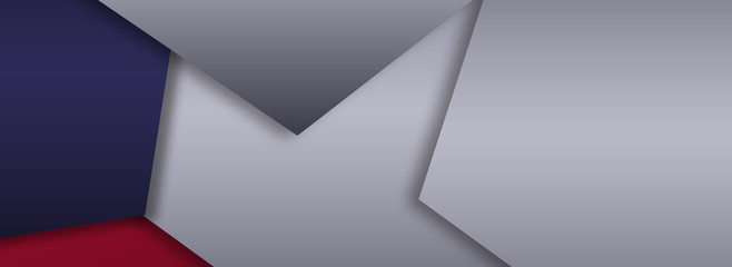 Glossy metallic background with geometric shapes 