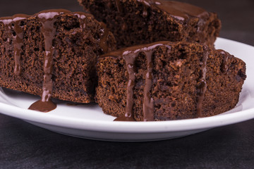 Vegan сhocolate snack cake