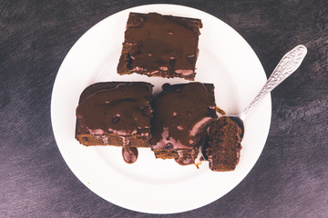 Vegan сhocolate snack cake