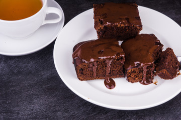Vegan сhocolate snack cake