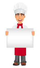 Young professional chef