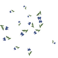 Festive Background with Colorful  flowers. Feminine Pattern for Postcard, Print, Banner or Poster. Small Pretty  roses For Party Decoration, Wedding, Birthday or Anniversary Invitation. 