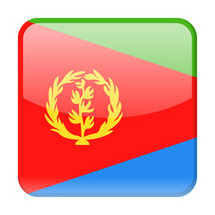 Eritrea Flag Vector Square Icon