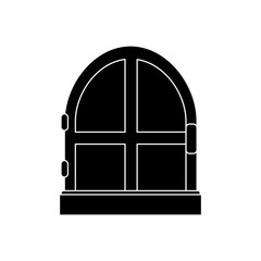 Window isolated symbol icon vector illustration graphic design