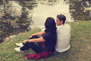 Couple in love.