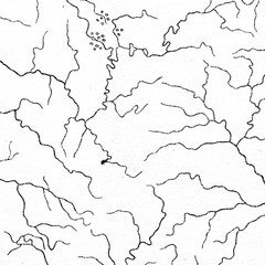 Vintage contour mapping. Natural printing illustrations of maps.