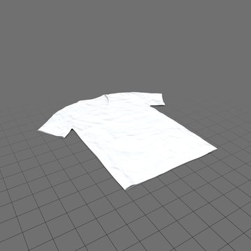 Flat v-neck shirt without tag (mens)