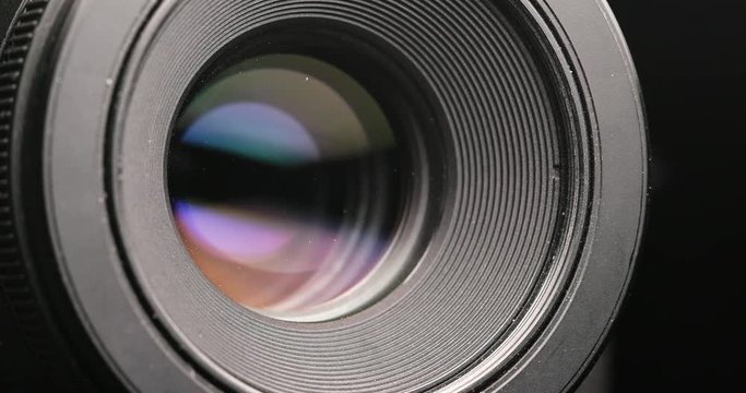 Professional Camera lens focus and zoom