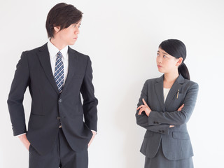 ビジネスマン　ビジネスウーマン