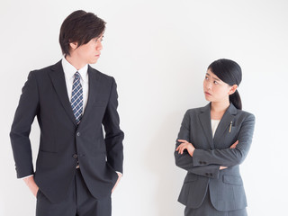 ビジネスマン　ビジネスウーマン