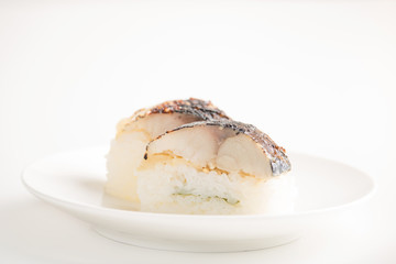 Sabazushi - Saba Sushi - Mackerel Sushi