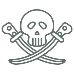 pirate skull icon image