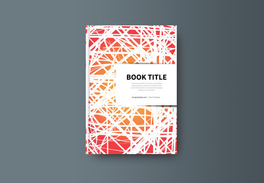 Abstract Book/Report Cover Layout 21