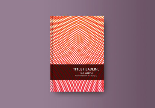 Abstract Book/Report Cover Layout 22