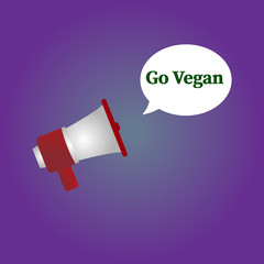 megaphone talks about becoming vegan