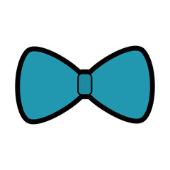 bowtie or bow icon image vector illustration design 