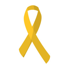 awareness ribbon icon image design 