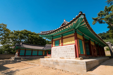 Fototapeta premium Goryeogung Palace Site on Ganghwado Island is the site of the royal palace.