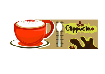 Coffee cappucino design