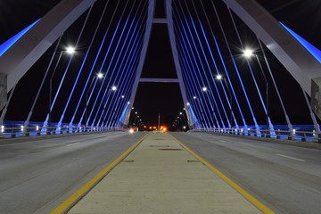 Lowry Avenue Bridge at night