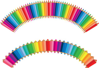 rainbow color pencil background