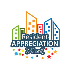 Resident Appreciation Week vector