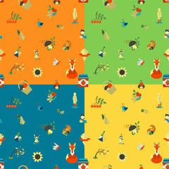 Autumn Seamless Pattern