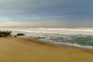 beach of the Atlantic ocean