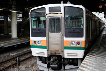 Naklejka premium 上越線普通電車