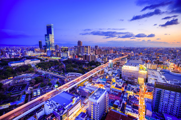 日本 都市風景 大阪