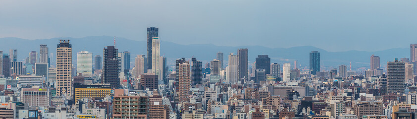 日本 都市風景 大阪