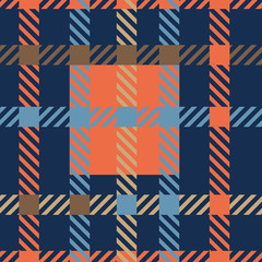Seamless tartan vector pattern.striped plaid pattern