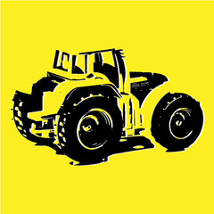 Vector Tractor Icon